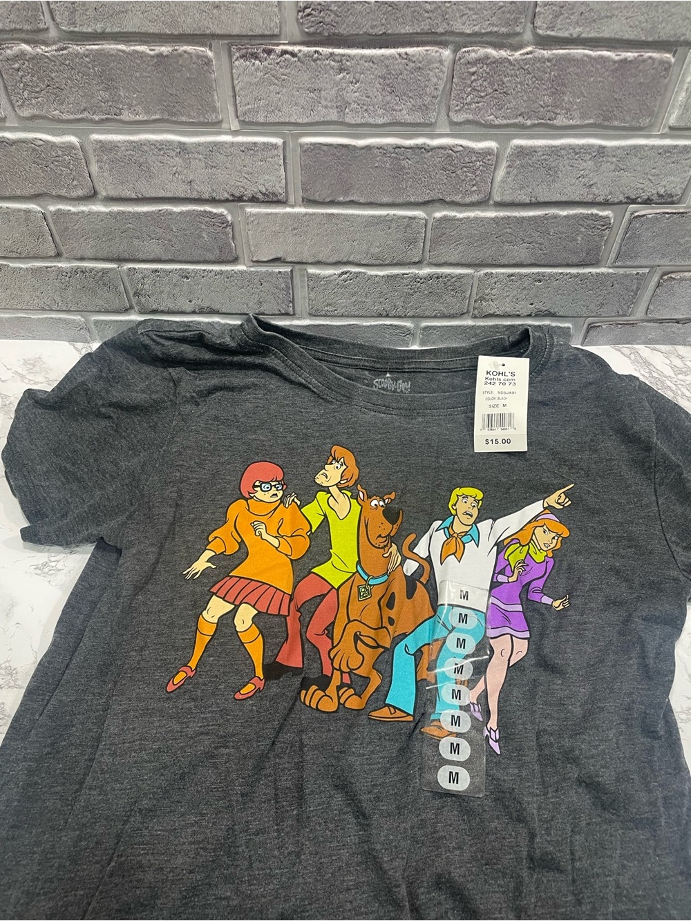 Women’s/Juniors relaxed vintage Scooby doo tee